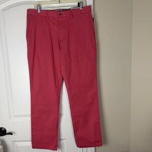 Club Room Men's Stretch Summer Melon Chinos - Size 33/30 NWT